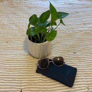 Le Specs square aviator